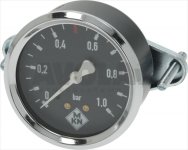 Manometer 0 bis 1 bar (Einbau)