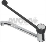 MISCHBATTERIE 1-LOCH MIT KLINIKHEBEL