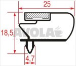 STECKDICHTUNG 490x410 mm
