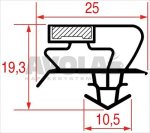 STECKDICHTUNG 1540x770 mm
