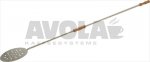 PIZZASCHAUFEL EDELS. GELOCHT ø 260 mm