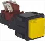 SCHALTER 2-POLIG GELB 16A 250V