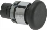 DRUCKKNOPF PILZFÖRM. SCHWARZ ø 40 mm