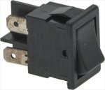 EINPOLIG SCHALTER SCHWARZ