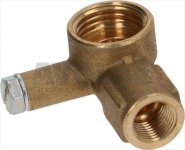 FLANSCH MIT DRUCKANSCHLUSS ø 16/10 mm