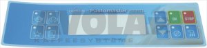 BEDIENTAFEL PASTOMASTER 60 RTL