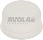 ENDKAPPE AUS KUNSTSTOFF FLÜSSIGK. ø 19 m