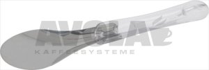 SPATEL TRANSPARENT EDELSTAHL PETG 260mm