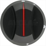 DREHKNOPF SCHWARZ ø 65 mm MIT SIEBDRUCK