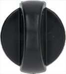 KNOB BLACK&oslash; 68 mm