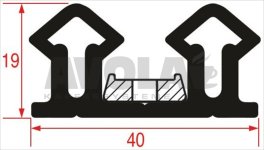DICHTUNG FÜR KÜHLZELLE 67 2500 mm