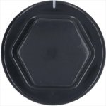 DREHKNOPF SCHWARZ ø 55 mm