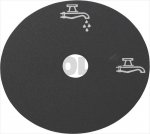 RING SCHWARZ SIEBDRUCK ø 75 mm