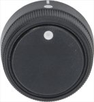 DREHKNOPF SCHWARZ ø 39 mm SERIGRAPH.