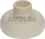 FLANSCH BEIGE FÜR SCHNEEBESEN ø 125 mm