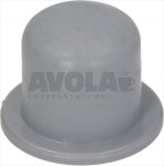 ROLLE DURCHSCHUB ø 44/33 mm LOCH ø 12 mm