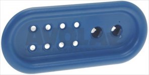 BEDIENTAFEL BLAU