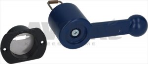 GRIFF TÜRVERSCHLUSS RAL 5003 SAPHIRBLAU
