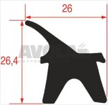 DICHTUNG FÜR OFENTÜR KIT