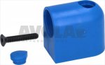 ENDSTÜCK FÜR GRIFF AUS BLAUEM PLASTIK