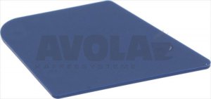 DECKELHALTERUNG RECHTS BLAU