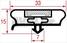 STECKDICHTUNG 1538x670 mm