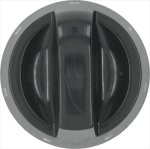 DREHKNOPF SCHWARZ ø 75 mm 0-1-2-3-4-5-6