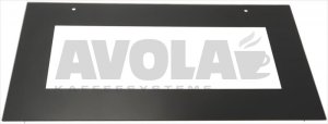 AUSSENGLAS FÜR BACKOFENTÜR 770x450 mm