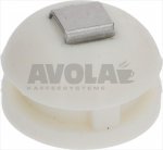 GUMMISTÜCK WEISS MIT LICHTKONTAKT