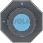 DREHKNOPF SCHWARZ 66x66 mm 0-1