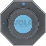 DREHKNOPF SCHWARZ 66x66 mm 0-1