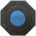 DREHKNOPF SCHWARZ 66x66 mm 1-2-3-4-5-6-7