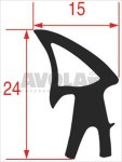 DICHTUNG FÜR OFENTÜR 2225 mm