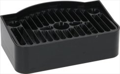 ABTROPFSCHALE SCHWARZ KOMPLETT