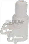 HALTER FÜR HAHNFEDER WEISS