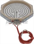 STRAHLUNGSHEIZKÖRPER ACHTECKIG ø 250 mm