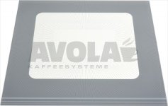 AUSSENGLAS FÜR BACKOFENTÜR 590x590 mm