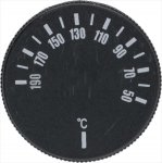 DREHKNOPF SCHWARZ ø 43 mm 50-190°C