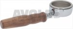 Universal E61 Siebträger Bodenlos Holzgriff Flügel 6,2 mm