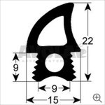 DICHTUNG FÜR OFENTÜR 2200 mm