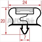 STECKDICHTUNG 435x305 mm
