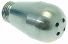 ROCKET RE A Dampfdüse Boxer R8 R9 M8,5x0,75