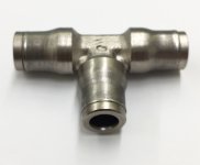 Legris Schnellverbinder T-Stück für 6mm Teflonrohr