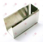 Abdeckung Blende Edelstahl Brühgruppe Iberital