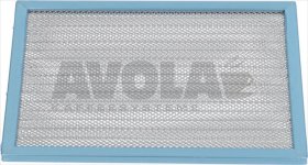 Fettfilter Aluminium 200x150x7 mm