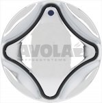 DREHKNOPF SILBER ø 77 mm