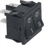 DOPPELTER SCHALTER EINPOLIG 10A 250V