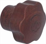 DAMPFHAHNKNOPF AUS HOLZ