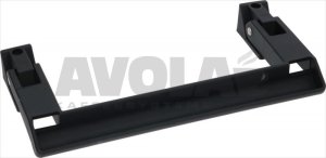 GRIFF AUS KUNSTSTOFF 260 mm SCHWARZ