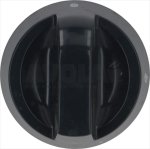 DREHKNOPF SCHWARZ ø 75 mm MIT SIEBDRUCK